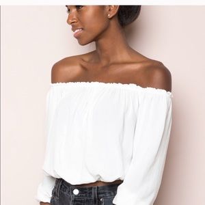 Brandy Melville Off Shoulder Top